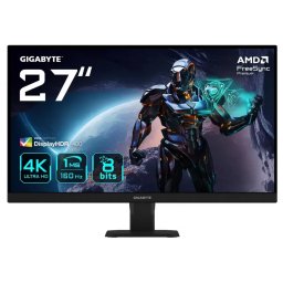 Monitor Gaming Gigabyte GS27U 27Inch IPS UHD 3840 x 2160 Display Port HDMI 160Hz 1Ms Negru