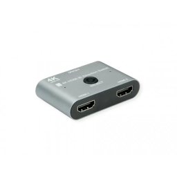 Switch VALUE HDMI 4K60Hz 2 Porturi Bidirectional Gri