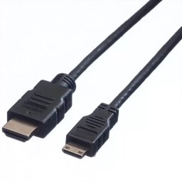 Cablu VALUE HDMI la mini HDMI-C T-T v1.4 2m Negru