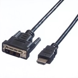 Cablu VALUE HDMI la DVI 18+1 pini T-T 10m Negru