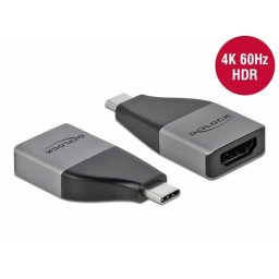 Adaptor Delock USB 3.2-C Gen1 la HDMI 4K60Hz + HDR Negru