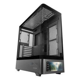 Carcasa Tacens Mars Gaming MCLCDPRO Midi Tower Negru