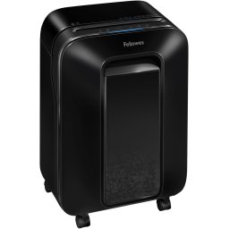 Distrugator de Documente FELLOWES Powershred LX200 Mini-Cut Capacitate Taiere 12 Coli Volum Cos 22L Negru