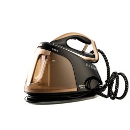 Statie de Calcat cu Abur Vivax IRS-8015B BGL Infinity Pro Rezervor Apa 1.5L Presiune Maxima 8Bar Termostat Reglabil Putere 3000W Negru/Auriu