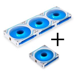 Ventilator Lian Li UNI FAN SL-INF 120 ARGB Reverse Blade PWM 3Pack 120mm Alb