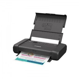 Imprimanta Inkjet Color Canon Maxify BX110 Format A4 cu Baterie Reincarcabila USB-C / Wi-Fi Negru