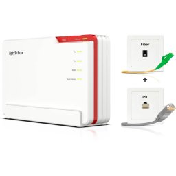Router wireless FRITZ! Box 5690 Pro (fiber optic and DSL)
