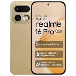 Smartphone REALME 16 Pro 5G 8GB 256GB Master Gold