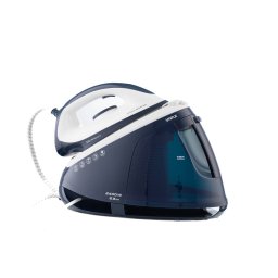Statie de Calcat cu Abur Vivax IRS-6015C WBL Infinity Rezervor Apa 1.5L Presiune 6 Bari Termostat Reglabil Putere 2200-2600W Alb/Albastru