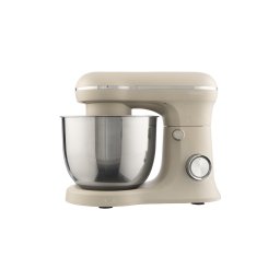 Mixer Planetar Vivax RM-41500S 2 Boluri Inox 5L si 4L 10 Viteze + Pulse 1500W Lunar Bej