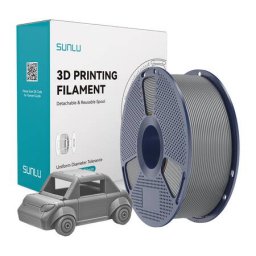 Filament 3D Sunlu PETG 1.27g/cmp Gri