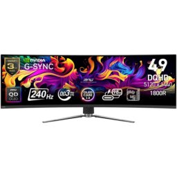 Monitor Gaming Curbat MSI MPG 491CQPX QD-OLED 49Inch 5120x1440p 240Hz 32:9 Negru