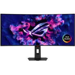 Monitor ASUS ROG Strix OLED XG34WCDMSRGB 280Hz UWQHD RGB Stripe QD-OLED 34inch USB-C PD15W Negru