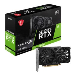Placa Video MSI GeForce RTX 3050 VENTUS 2X E OC 6GB GDDR6 96-bit