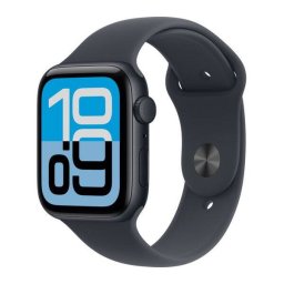 Smartwatch Apple Watch SE 3Â GPSÂ 44MM Ecran OLEDÂ 64GB Flash Carcasa Aluminiu Curea Sport M/L Wi-Fi BT Midnight