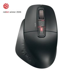 Mouse Wireless Cherry Stream Mouse Ultimate 6000DPI Bluetooth 5.2 / RF 2.4GHz / USB Negru