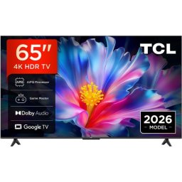 Televizor TCL 65inch 163cm LED 4K UHD DVB-T2/T/C/S2/S GoogleTV WiâFi Bluetooth 2026 Negru