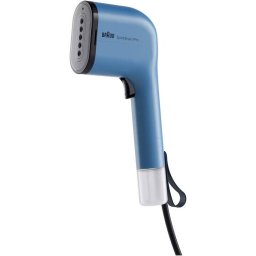 Fier de Calcat Braun GS3024BL Vertical cu Abur 1100W 2 Rezervoare Detasabile 70 + 120Ml FastSteam iCare Incalzire Rapida 30Sec Albastru