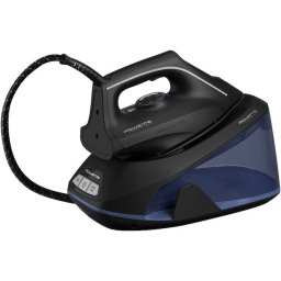 Statie De Calcat Rowenta Easy Steam VR5121F0 2400W 230G/Min 1.4L AirGlide Inox Mod Eco Abur Vertical Anticalcar Albastru/Negru