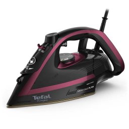 Fier de Calcat Tefal Puregliss FV8065E0 3000W 280G/Min 270ML Durilium Airglide AutoClean Mod Standby Abur Vertical Anticalcar ViÈiniu/Negru