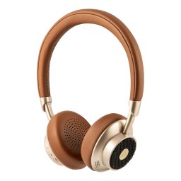 Casti Wireless ElectroMures EM H3 cu ANC Autonomie 30h Difuzor 40mm Maro