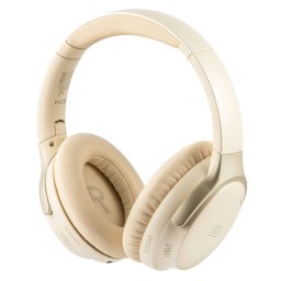 Casti Wireless ElectroMures EM H4 cu ANC Hybrid Autonomie 50h Alb