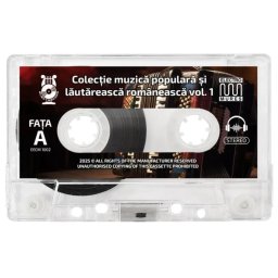 Caseta Audio ElectroMures EECM 1002 Colectie Muzica Populara si Lautareasca Romaneasca Vol 1 Produsa de Electromures si Electrecord