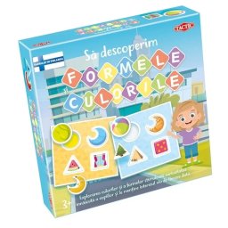 Joc Educativ Tactic Asmodee Sa Descoperim Formele si Culorile 3 Ani+