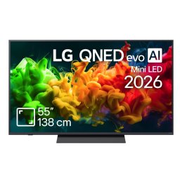 Televizor Smart LG QNED evo AI Mini LED 55Inch / 138CM 4K Ultra HD Clasa F Model 2026