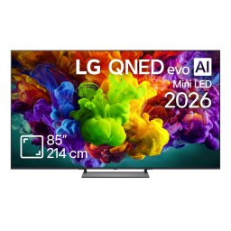 Televizor Smart LG QNED Evo AI Mini LED 85QNED93B6A 85Inch / 214CM 4K Ultra HD 120Hz Clasa G Model 2026