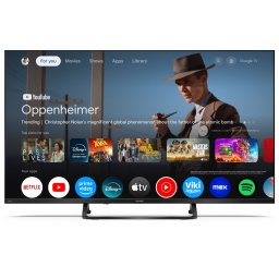 Televizor QLED Smart Sharp 40HF3865E 40Inch / 101CM Google TV Full HD Clasa E Negru