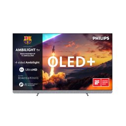 Televizor Smart Philips Ambilight OLED+ 55OLED910 55Inch / 139CM Google TV 4K Ultra HD 100Hz Clasa F