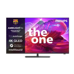 Televizor QLED Smart Philips The One Ambilight 55PQS9011/12 55Inch / 139CM 4K Ultra HD 144Hz Clasa F Model 2026