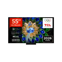 Televizor Smart TCL 55A400U Premium Wallpaper QD-Mini LED 55Inch / 139CM Google TV 4K Ultra HD 144Hz Clasa E Model 2026