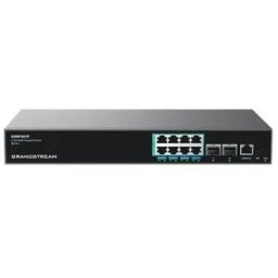 Switch de Retea Administrat Grandstream GWN7821P L3 8x 2.5GbE / 2x SFP+ PoE++ Negru