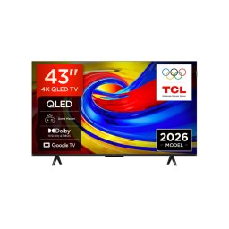 Televizor QLED Smart TCL 43QLED780L 43Inch / 108CM 4K Ultra HD Google TV Model 2026 Negru