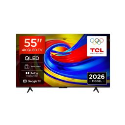 Televizor QLED Smart TCL 55QLED780L 55Inch / 138CM 4K Ultra HD Google TV Clasa F Negru