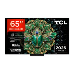 Televizor Smart TCL QD-MiniLED 65MQLED75L 65Inch / 134CM 4K Ultra HD Google TV Sistem Audio Onkyo Hi-Fi Integrat Negru
