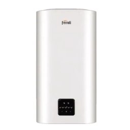 Boiler Electric Ferroli Titano Twin 50 S Control Wi-Fi 1800W 50L Montare Verticala/Orizontala Panou de Control Digital Rezervor Dublu Alb