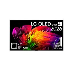 Televizor Smart LG OLED Evo Ai W6 77W69LA 77Inch / 194CM Design Wallpaper 4K Ultra HD Tehnologie True Wireless 165Hz Clasa F Model 2026
