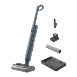 Aspirator Vertical Electrolux Seria 500 WET EW51U1DB cu Spalare Functie Autocuratare Autonomie 55min Baza pentru Incarcare Auto-Curatare Albastru