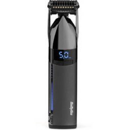 Trimmer Babyliss S991E Super-X Metal Stubble Autonomie 90min Lame din Titan Negru