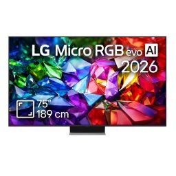 Televizor Smart LG Micro RGB Evo AI 75MRGB96B3B 75Inch / 189CM 4K Ultra HD Wi-Fi 120Hz Clasa E Model 2026