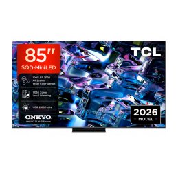 Televizor Smart TCL SQD-MiniLED 85MSQLED80L 85Inch / 214CM 4K Ultra HD Google TV Sistem Hi-Fi Onkyo 2.1 Model 2026