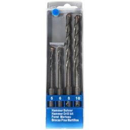Set burghie SDS-Plus Hyundai HY-26001004 – 4 piese, 5–10 mm