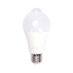 Bec LED cu senzor de mișcare și senzor crepuscular A60 E27/15W/230V 3000K - Aigostar