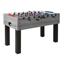 Masă Fotbal Garlando F-100 Bari Telescopice Gri Oak | 145 cm