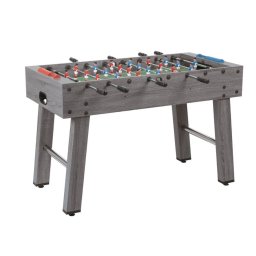 Masă Fotbal GARLANDO F-2 cu Bari Normale, Gri Oak