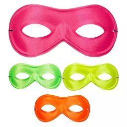 Mască de ochi neon, mărime universală, disponibile mai multe modele