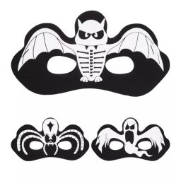 Mască de Halloween pentru ochi – mai multe modele